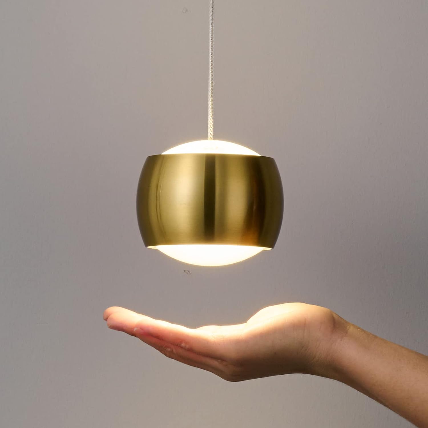 Dimmable Gold LED Pendant Lights
