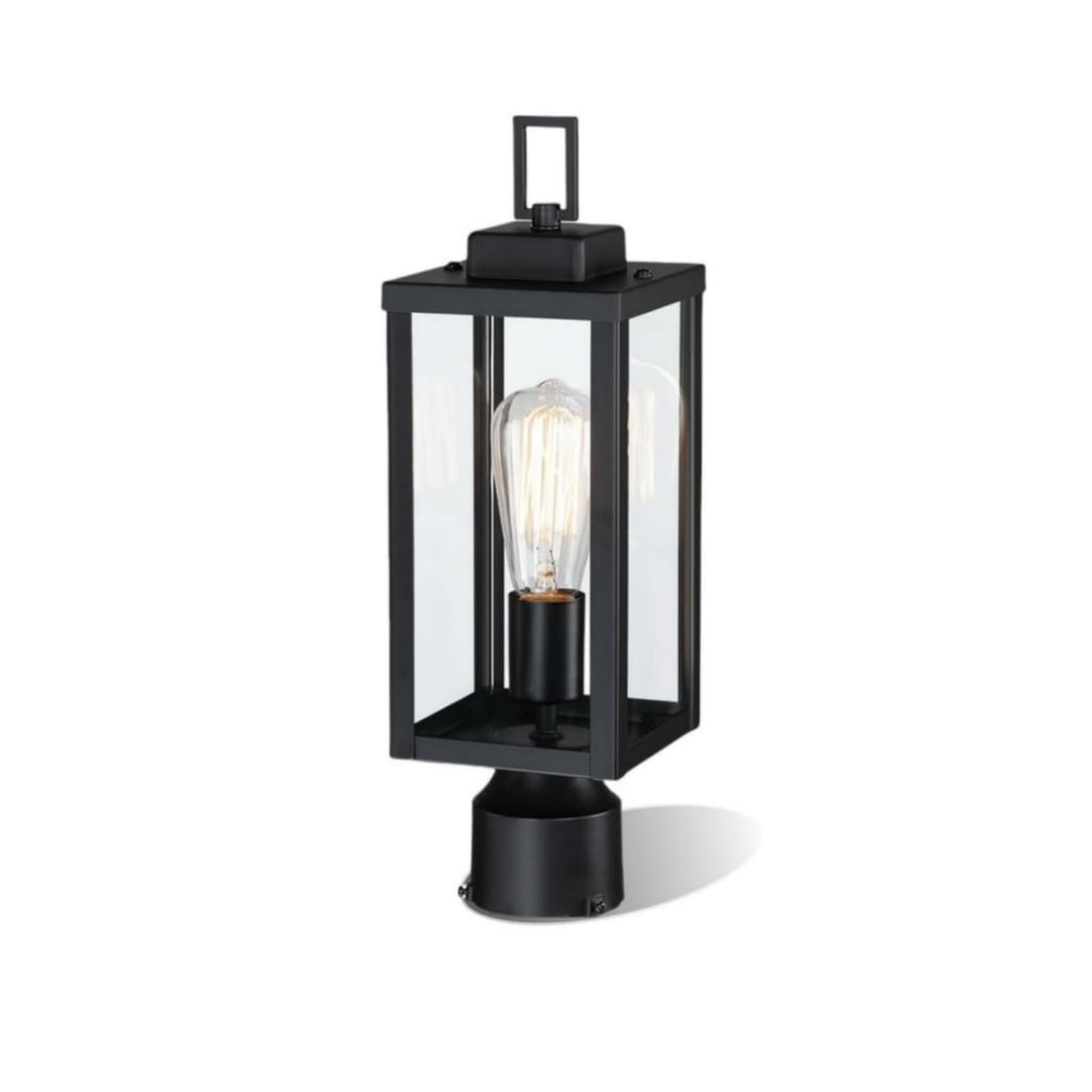 Metal Glass Outdoor Post Lantern
