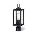 Metal Glass Outdoor Post Lantern