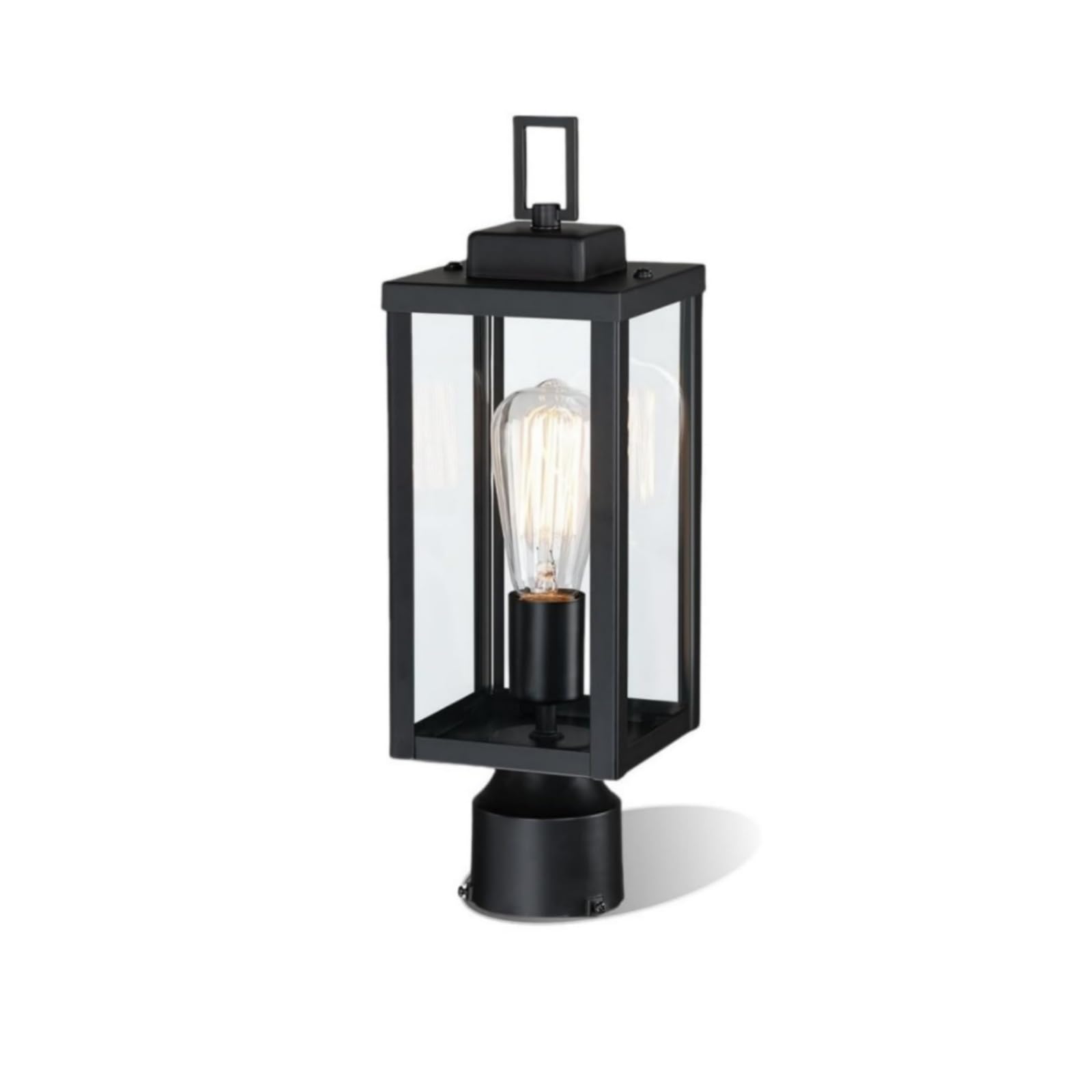 Metal Glass Outdoor Post Lantern