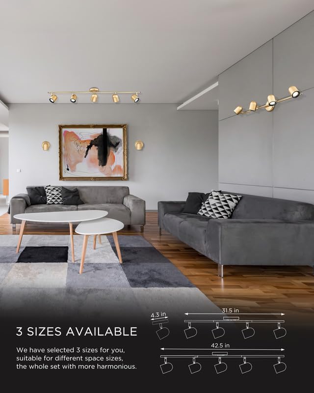 Rotatable LED Track Light Fixture