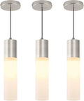 Nickel Dimmable LED Pendant Lights