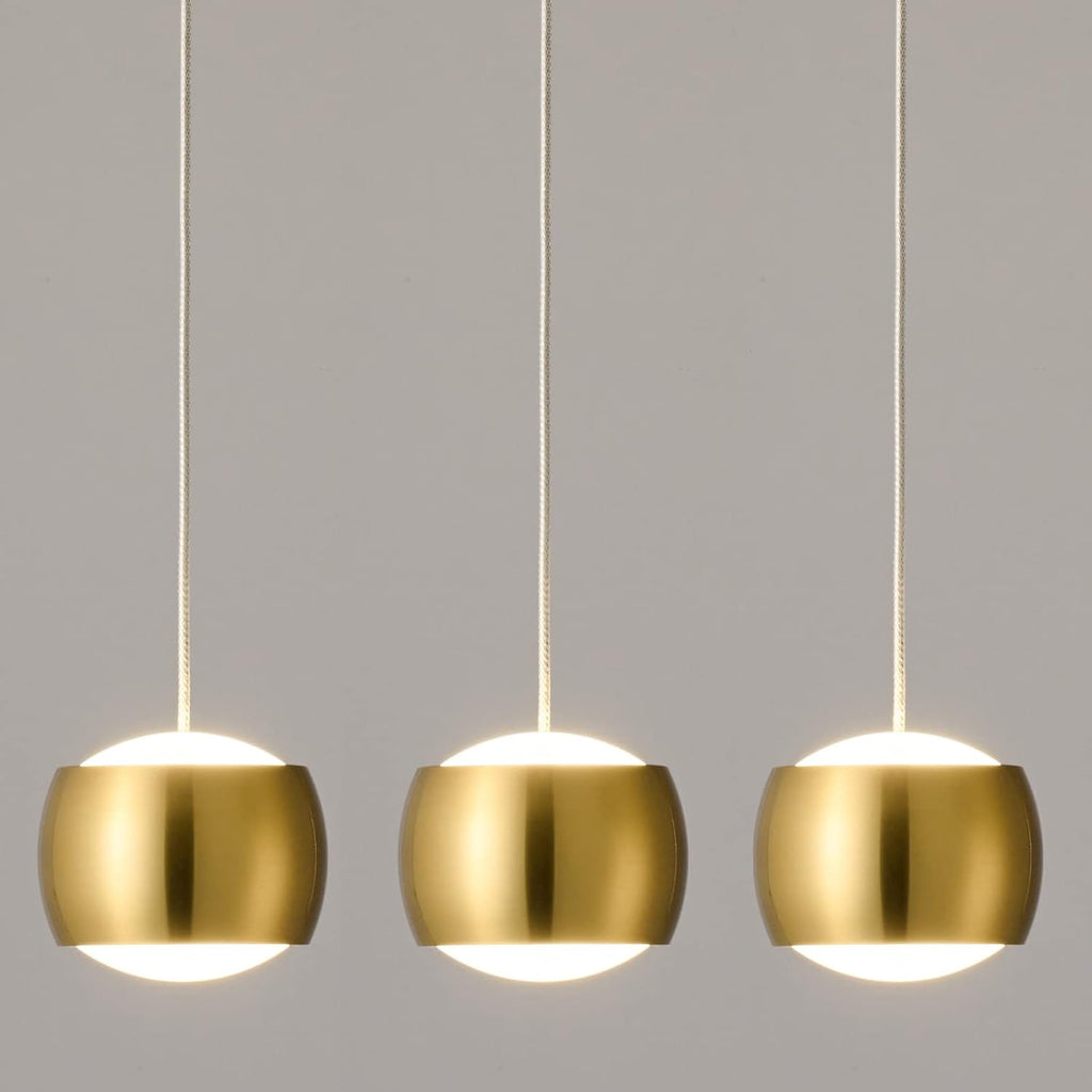 Dimmable Gold LED Pendant Lights