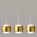 Dimmable Gold LED Pendant Lights