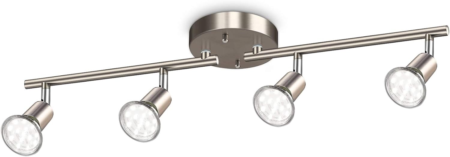 Rotatable 4-Head LED Track Kit