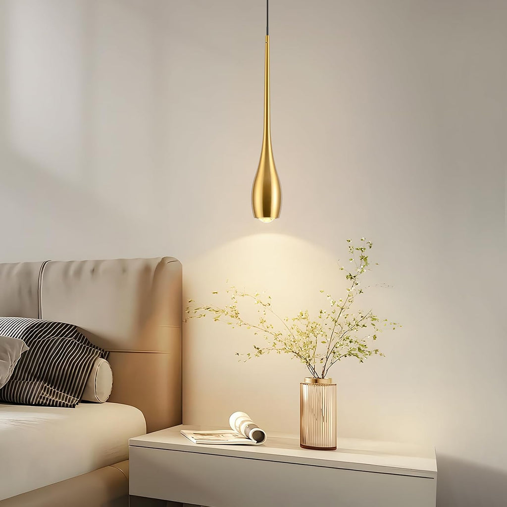 Gold Modern LED Pendant Lights