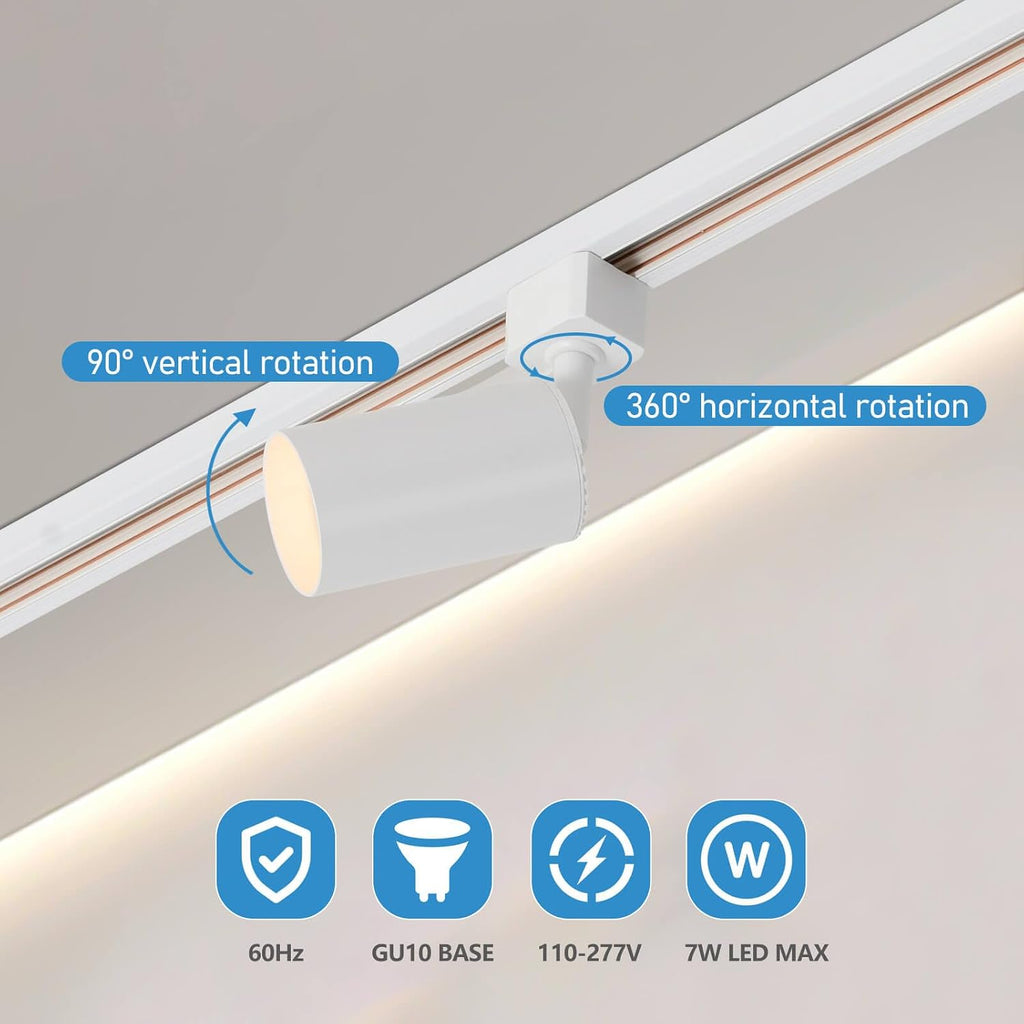 4-Light Modern LED Track Kit