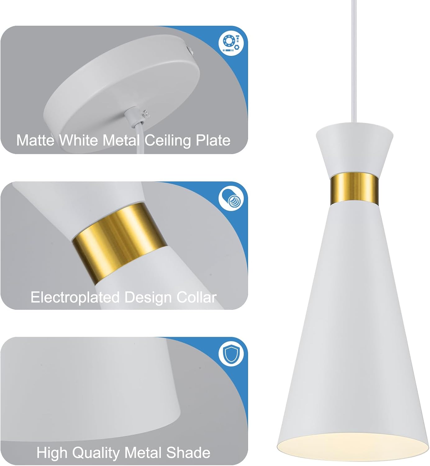 Brass Modern Kitchen Pendant Lights