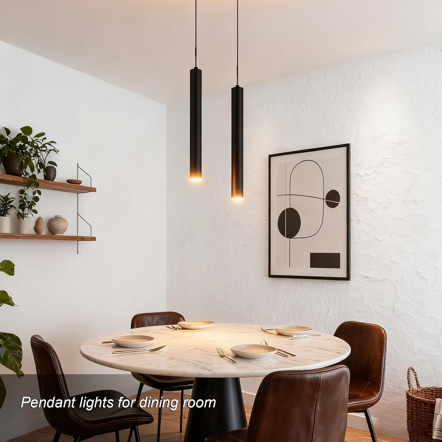 Modern Black LED Pendant Lights
