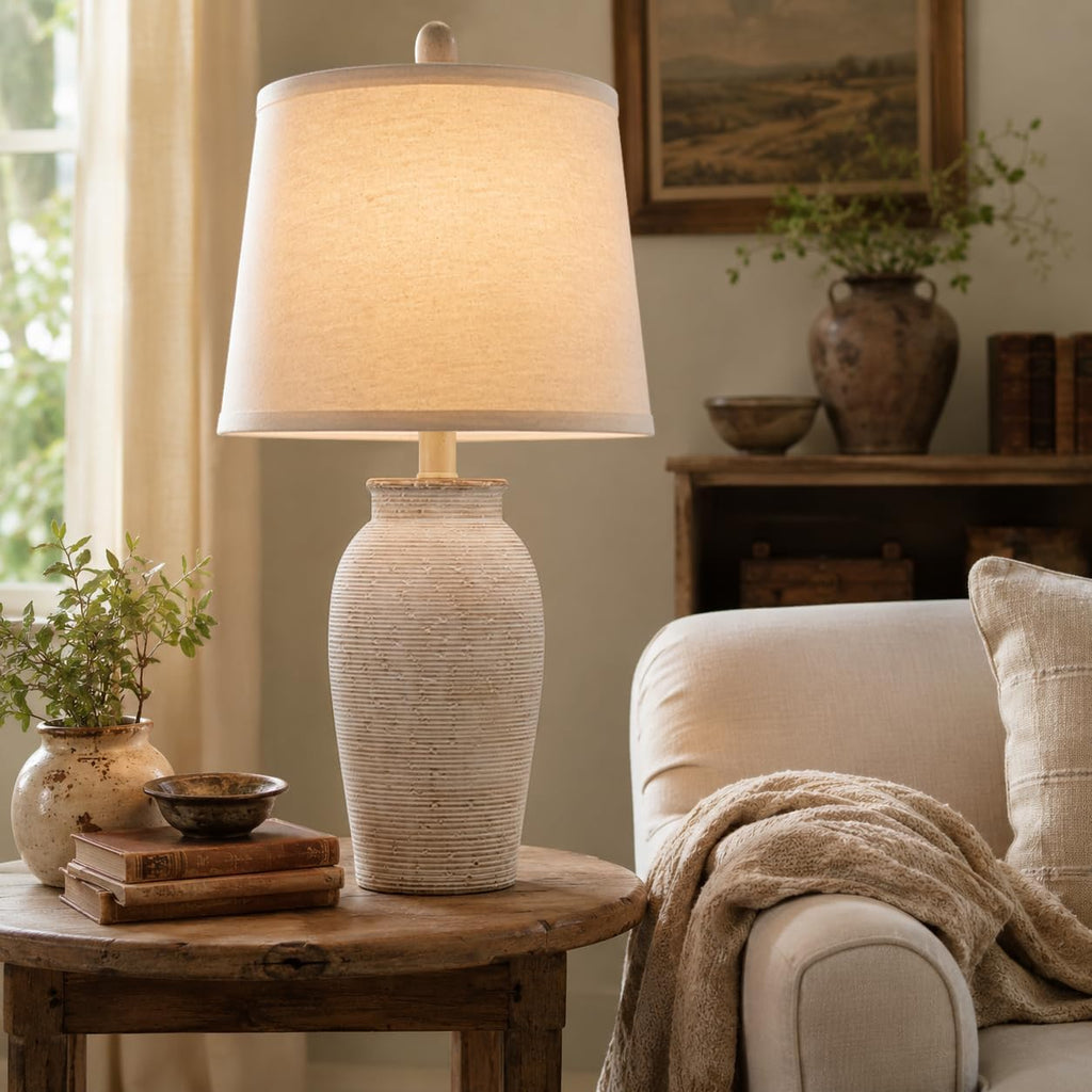 Coastal Farmhouse Ceramic Table Lamps