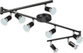 Rotatable 8-Light LED Track Kit