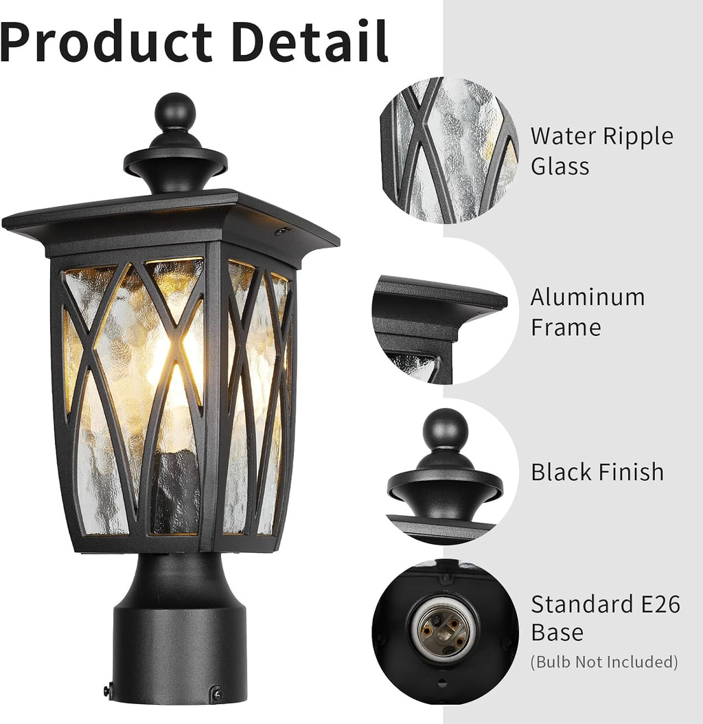 Waterproof Outdoor Post Lantern