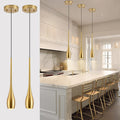Gold Modern LED Pendant Lights
