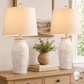 Coastal Farmhouse Ceramic Table Lamps