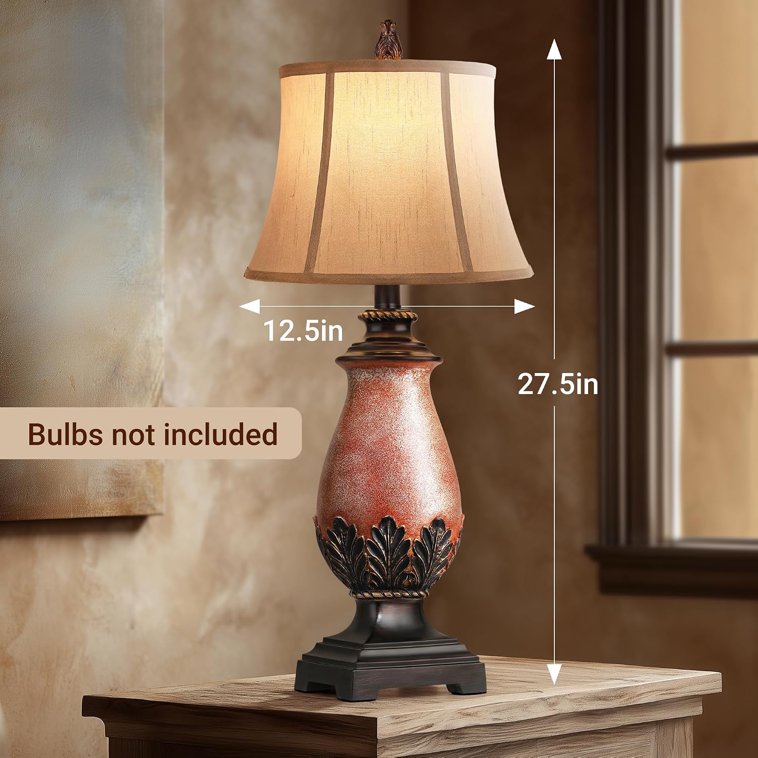 Dimmable Rustic Farmhouse Lamps