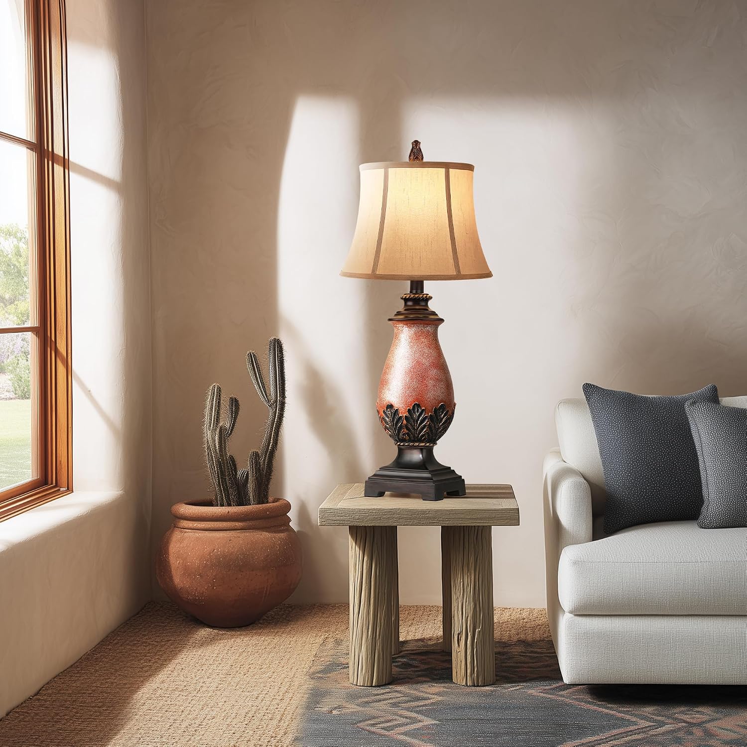 Dimmable Rustic Farmhouse Lamps
