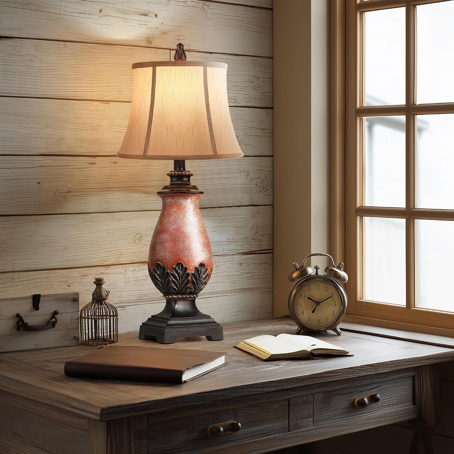 Dimmable Rustic Farmhouse Lamps