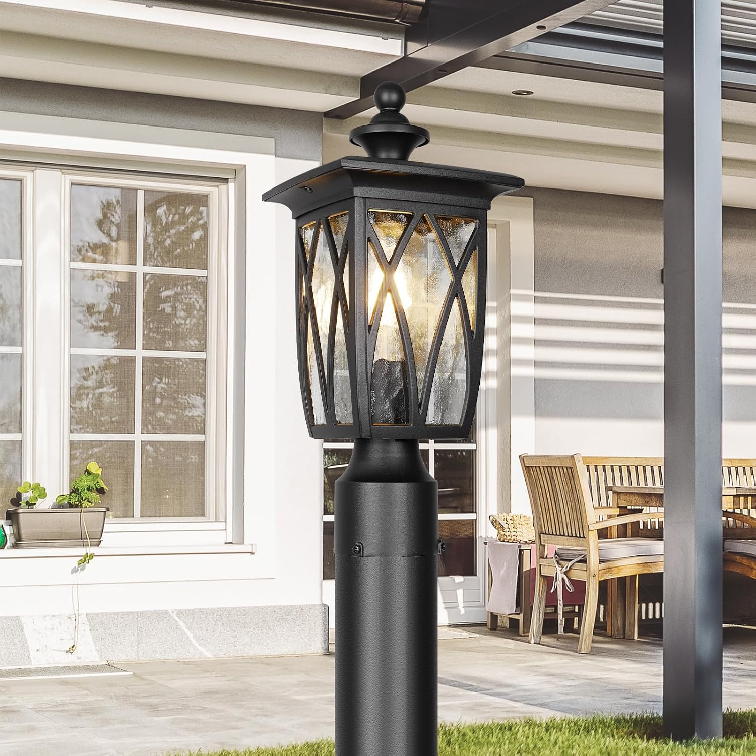 Waterproof Outdoor Post Lantern