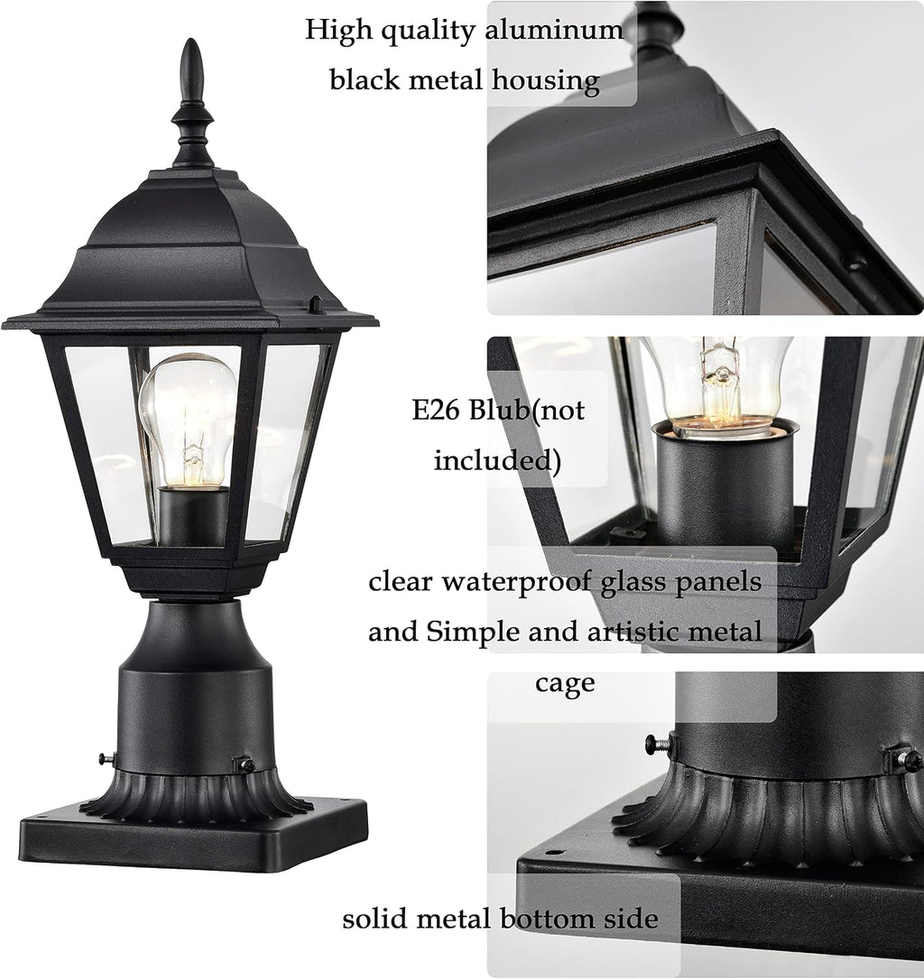 Waterproof Aluminum Post Lantern