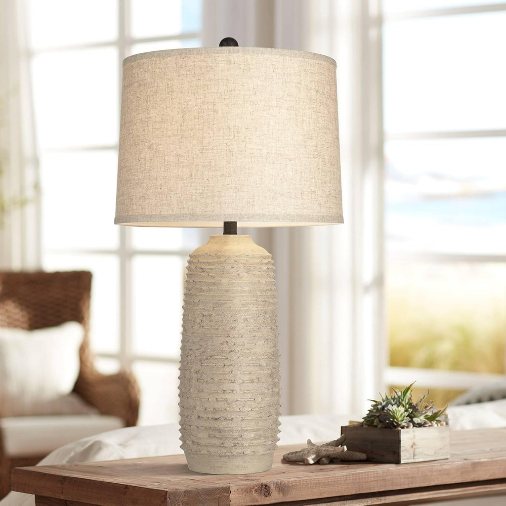 Rustic Coastal Farmhouse Table Lamp